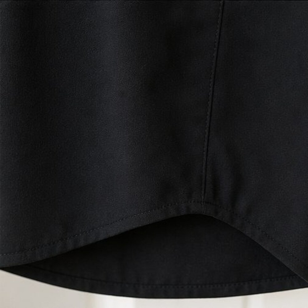 Black Ruffle Blouse - Picture 6 of 6